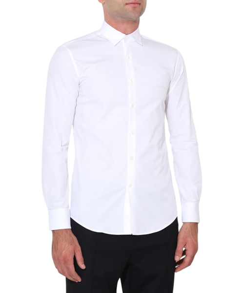 Logo embroidered long sleeve t-shirt