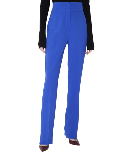 High-waisted classic trousers