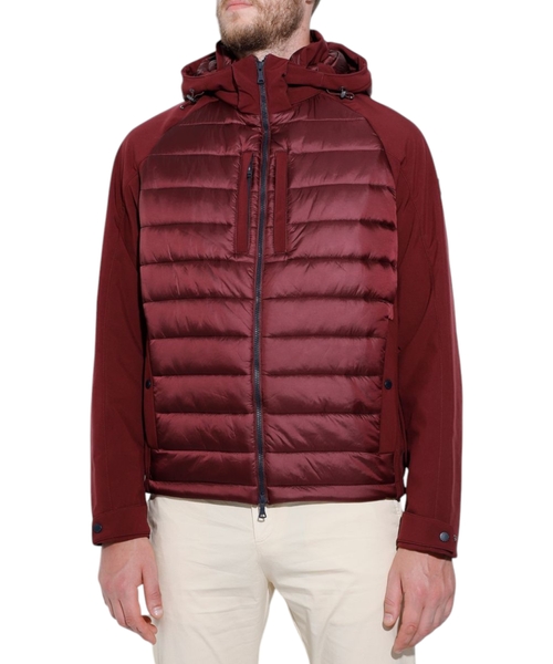 Hooded quilted jacket