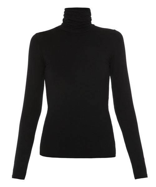 Featherweight Ribbed Sweater Turtleneck Pullover – Tibi Official