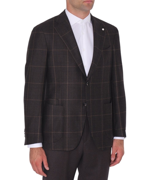 Пиджак в клетку