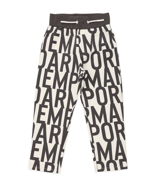 Брюки в спортивном стиле с логотипом