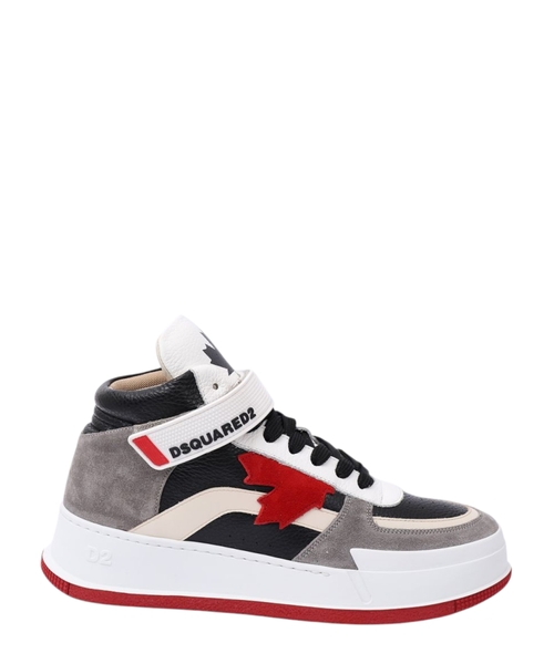 Высокие кеды с аппликацией