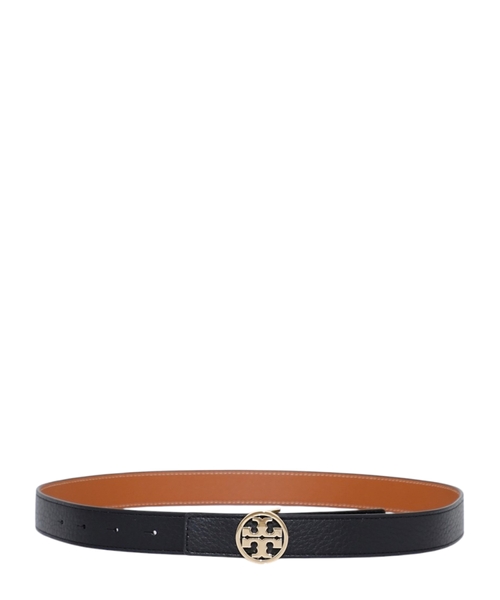 Logo detail reversible belt