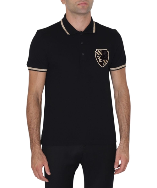 Three button collar polo