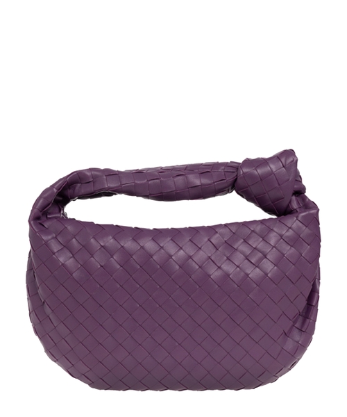 Jodie woven design leather handbag