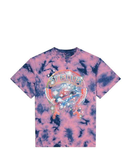 Футболка с короткими рукавами и принтом в виде логотипа