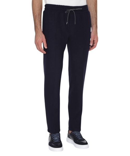 İpli bel ilə idman üslublu şalvar