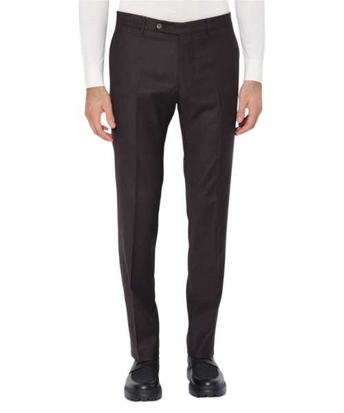 Straight-fit button up trousers