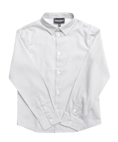 Patterned long sleeve shirt
