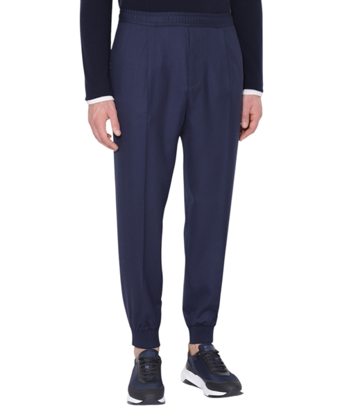 Elastik bel ilə idman üslublu şalvar