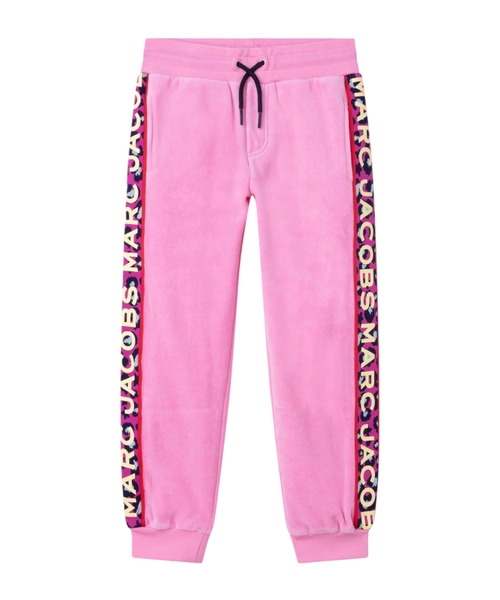 Logo print track pants