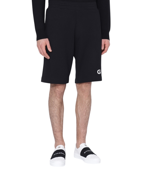 Elastic waist shorts