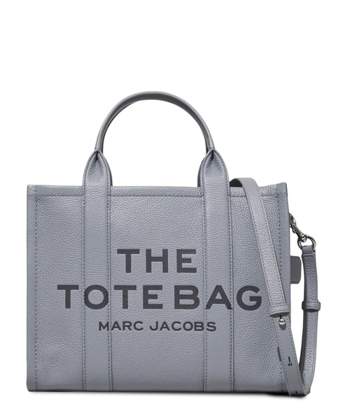 Logo detail leather mini tote bag