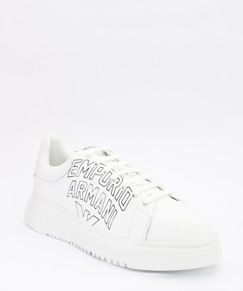 Logo printed sneakers
