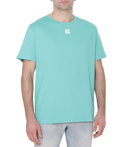 Rear logo printed t-shirt