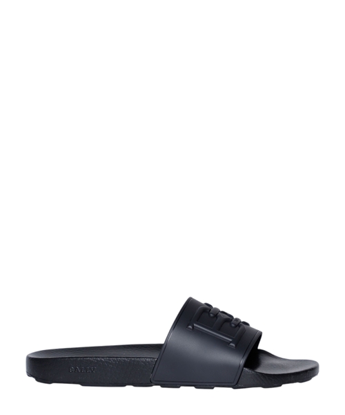 Sandals with logo detail