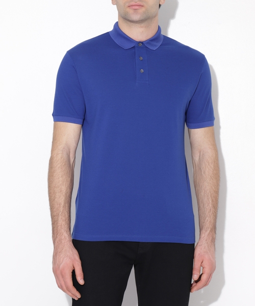 Поло с принтом логотипа сзади