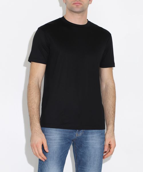 Loqo detallı qısaqol T-shirt