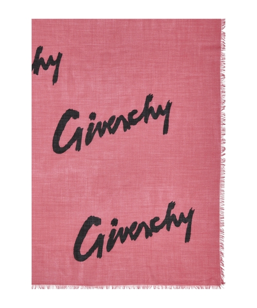 Шарф с принтом в виде логотипа