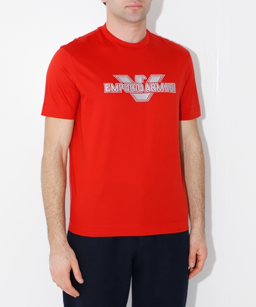 Printed T-shirt with short sleeves