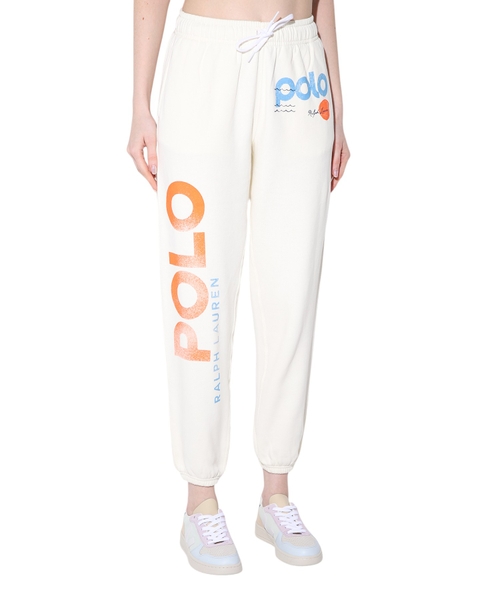 Loqo printli idman üslublu şalvar