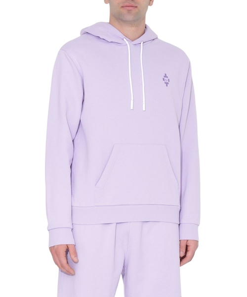 Logo print hoodie