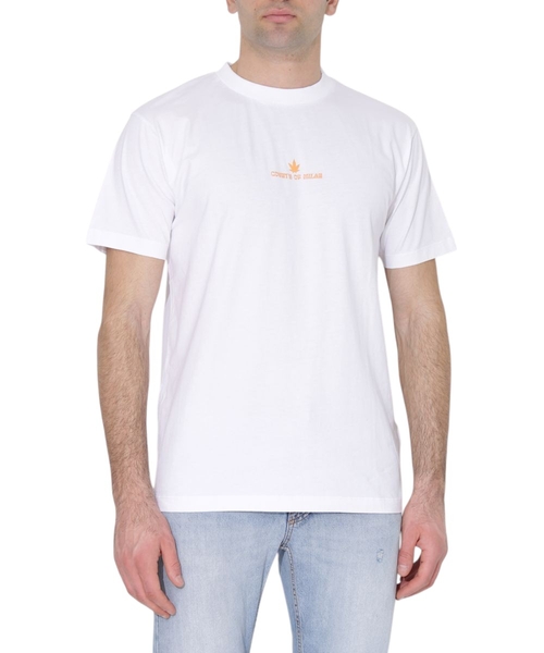 Printli bel hissəli t-shirt