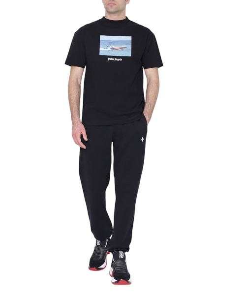 Loqolu aplikasiyalı idman üslublu şalvar