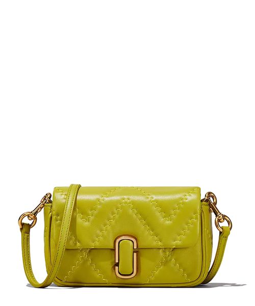 Quilted design shoulder bag