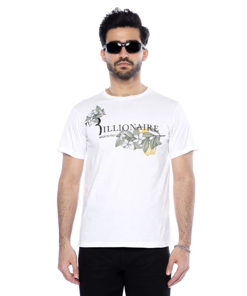 Printli qısaqol t-shirt