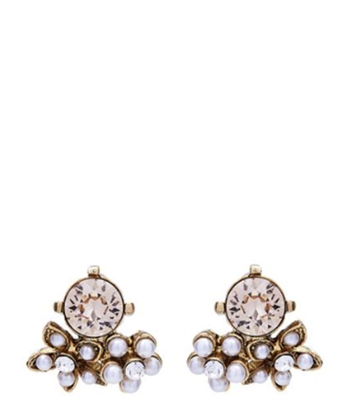 Gül buketi formasında sırğa