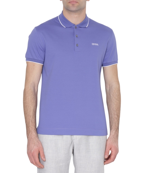 Three button collar polo