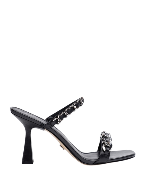 Clara dəri dabanıaçıq ayaqqabısı