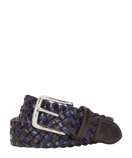 Braided Leather Belt
