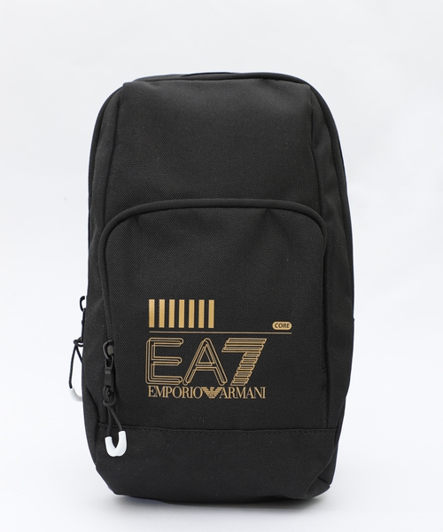 Logo printed shoulder bag