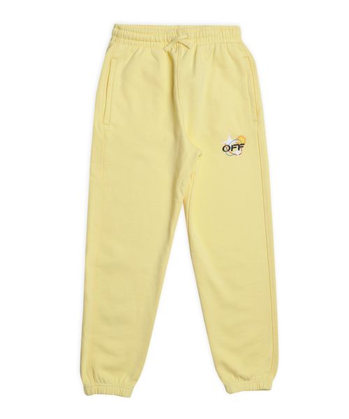 Jogging pants with elastic waist