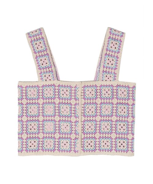 Топ с без рукавов с застежкой на пуговицы