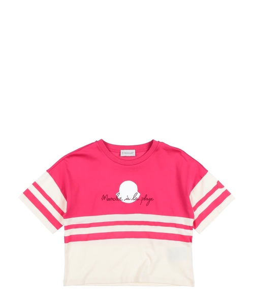 Футболка с круглым воротником и короткими рукавами