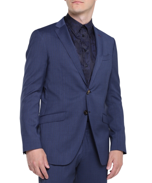 Straight-fit striped suit
