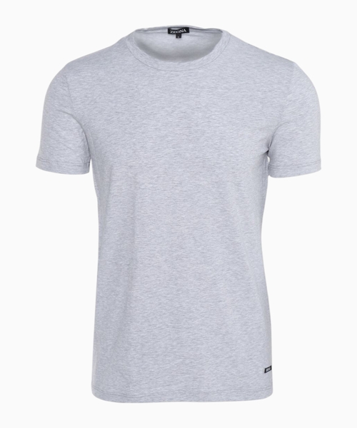 Loqo detallı qısaqol t-shirt