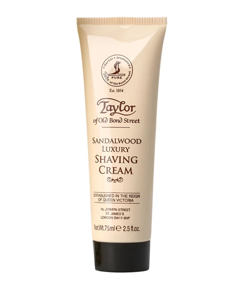 Sandalwood shaving cream