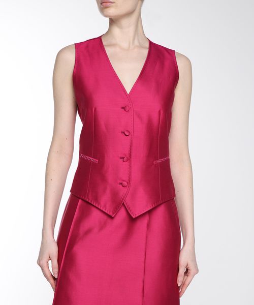 Жилет с застежкой на пуговицы