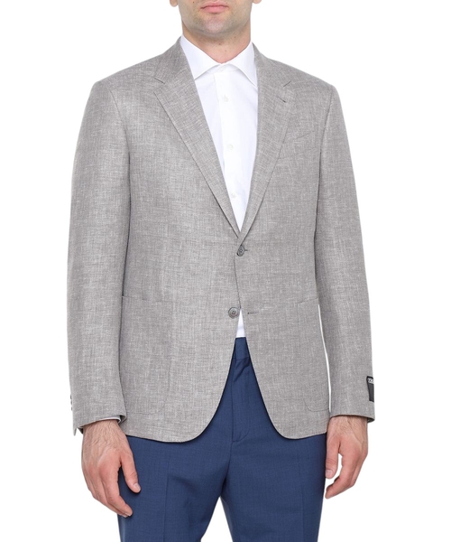 Düz biçimli iki düyməli pencək