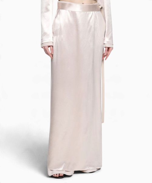 Satin trousers