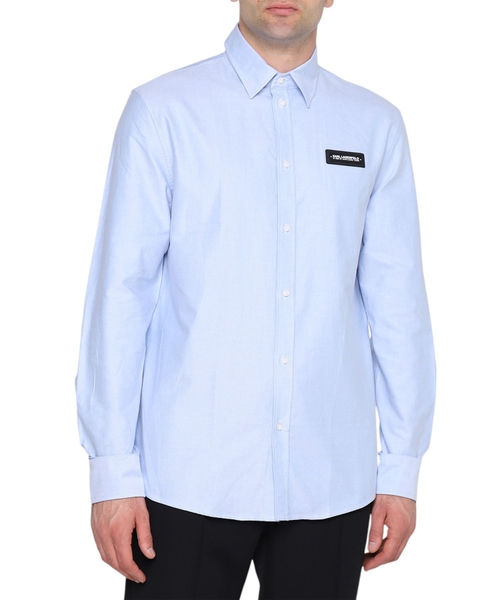 Loqo detallı Oxford köynəyi