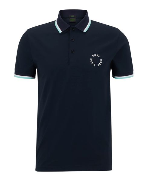 Klassik yaxalı qısaqol polo