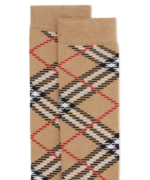 Burberry print socks best sale