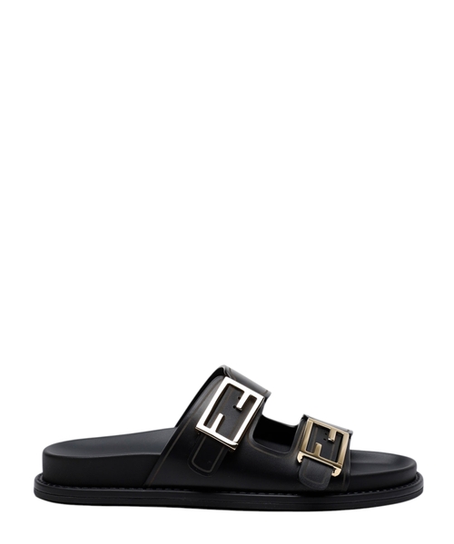 Loqo detallı dəri səndəl