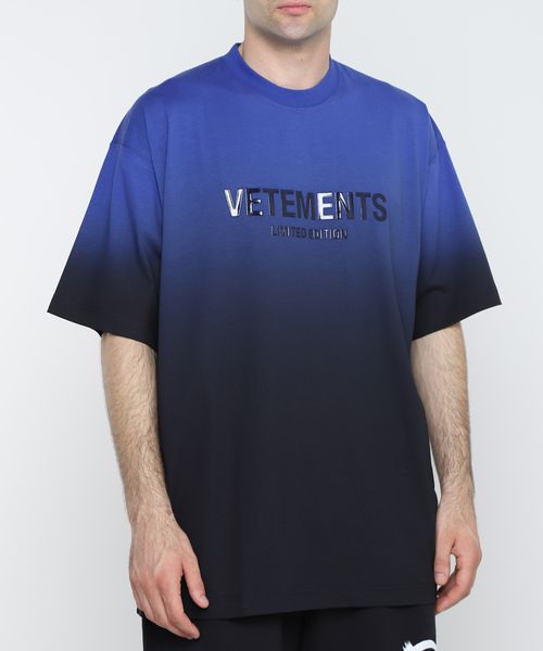 Logo-print faded-effect t-shirt | Emporium